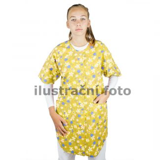 šatová zástěra Dana bavlna světlý tisk 1