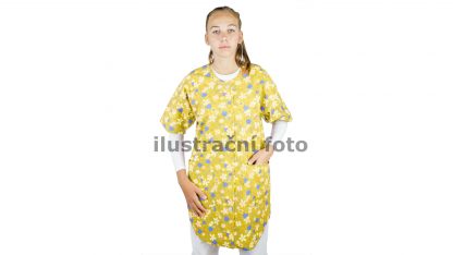 šatová zástěra Dana bavlna světlý tisk 1